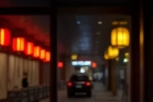 《环形候车室》剧照：深夜车站空荡的候车长椅