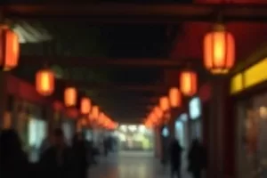 《逆光测绘》剧照：测绘员在逆光中架起的三脚架